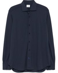 Mazzarelli - Button-Down Long-Sleeved Shirt - Lyst