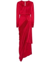 Valentino - Crepe Satin Gown - Lyst