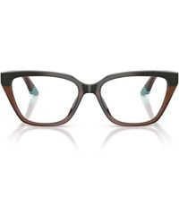 Emporio Armani - Cat-Eye Glasses - Lyst
