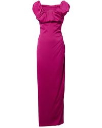 Vivienne Westwood - Long Ginnie Amber Draped Maxi Dress - Lyst
