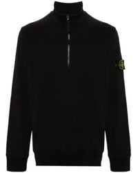 Stone Island - Compass Cotton Sweatshirt - Lyst