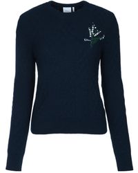 Dior - Embroidered Fitted Sweater - Lyst