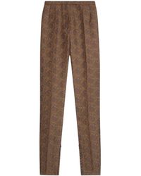 Dries Van Noten - Jacquard Fitted Pants - Lyst
