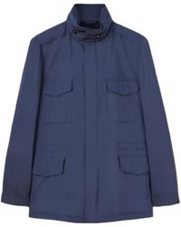 Loro Piana - Zipped High Neck Coat - Lyst