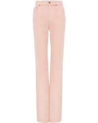 Chloé - Chloé Straight-Leg Jeans - Lyst