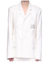 Victoria Beckham - Long-Sleeved Suit Jacket - Lyst
