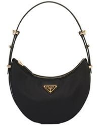 Prada - Logo-Plaque Zipped Handbag - Lyst