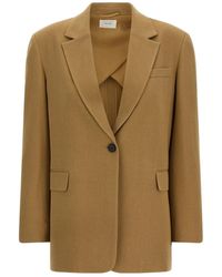 The Row - Ezri Single-Breasted Blazer - Lyst