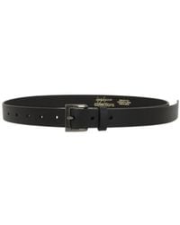Yohji Yamamoto - Square-Buckle Leather Belt - Lyst