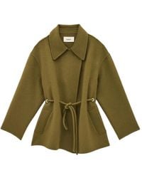 Ba&sh - Belted Wool Jacket - Lyst