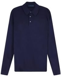 Kiton - Ciro Buttoned Polo Shirt - Lyst