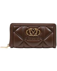 Moschino - Zip-Around Wallet - Lyst