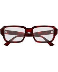 Gucci - Eyewear Square Frame Glasses - Lyst