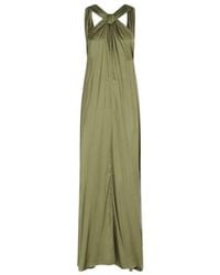 Essentiel Antwerp - Jaycee Halterneck Maxi Dress - Lyst