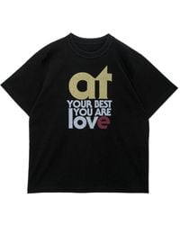 Sacai - Print T-Shirt - Lyst