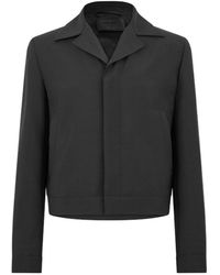 Prada - Wool Blend Blazer - Lyst