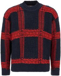 Iceberg - Round-Neck Knitted Sweater - Lyst