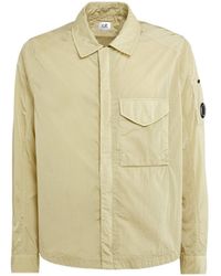 C.P. Company - Logo-Plaque Detail Shirt Jacket - Lyst