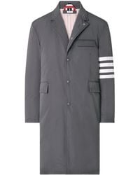 Thom Browne - 4-Bar Down-Filled Overcoat - Lyst