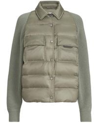 Brunello Cucinelli - Down Quilted Short Puffer Jacket - Lyst