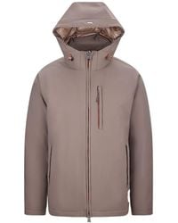 Herno - Cropped Hooded Matte Nylon Down Jacket - Lyst