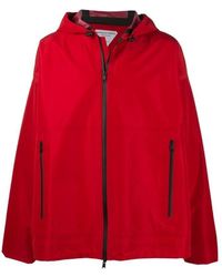 Bottega Veneta - Hooded Windbreaker Jacket - Lyst