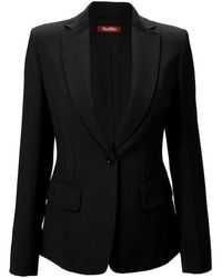 Max Mara - Lapel Suit Jacket - Lyst