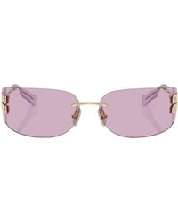Miu Miu - Eyewear Aube Sunglasses - Lyst