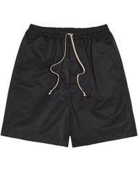 Rick Owens - Simple Cotton Shorts - Lyst