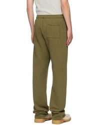 Entire studios - Straight Organic Cotton Track Pants - Lyst