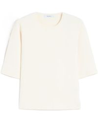Max Mara - Faida Half Sleeve Knitted Top - Lyst