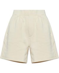 DSquared² - Logo Embroidered Sweat Shorts - Lyst