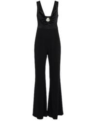 Galvan London - Twister Flared Jumpsuit - Lyst