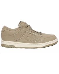 Amiri - Skel Logo Plaque Low-Top Sneakers - Lyst