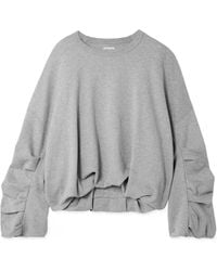 Dries Van Noten - Draped Sweatshirt - Lyst