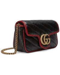Gucci - Gg Marmont Super Mini Shoulder Bag - Lyst