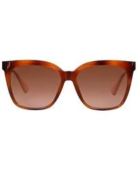 MAX&Co. - Tortoiseshell Square Sunglasses - Lyst