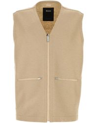 Herno - Zip Front Vest Jacket - Lyst