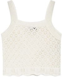 Maison Kitsuné - Maison Kitsuné Knitted Top - Lyst