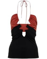 Nensi Dojaka - Cutout Halterneck Top - Lyst