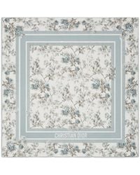 Dior - Rosier De 90 Square Scarf - Lyst