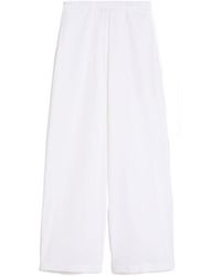 Max Mara - Wide-Leg Elastic-Waist Pants - Lyst