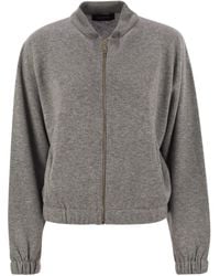 Fabiana Filippi - Ball Pin Embellished Zipped Cardigan - Lyst