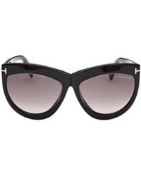 Tom Ford - Geometric Frame Sunglasses - Lyst