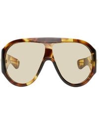 Bottega Veneta - Eyewear Scudo Shield Sunglasses - Lyst