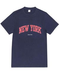 Sporty & Rich - New York Ivy T-Shirt - Lyst