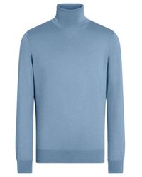 ZEGNA - Turtleneck Long-Sleeved Jumper - Lyst