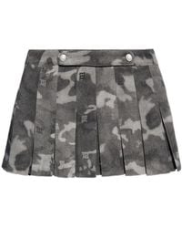 MISBHV - Pleated Cotton Skirt - Lyst
