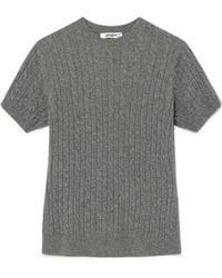 GIMAGUAS - Rina Cable-Knit Sweater - Lyst
