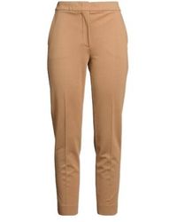 Max Mara - Minimalist Tapered Trousers - Lyst
